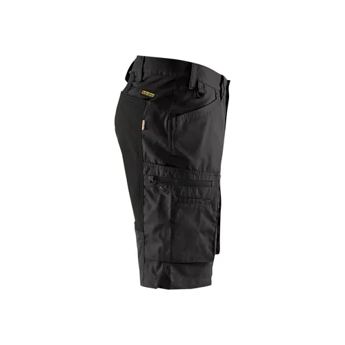 Serviceshorts med stretch, Svart Strl. C48