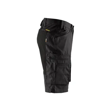 Serviceshorts med stretch, Svart Strl. C48