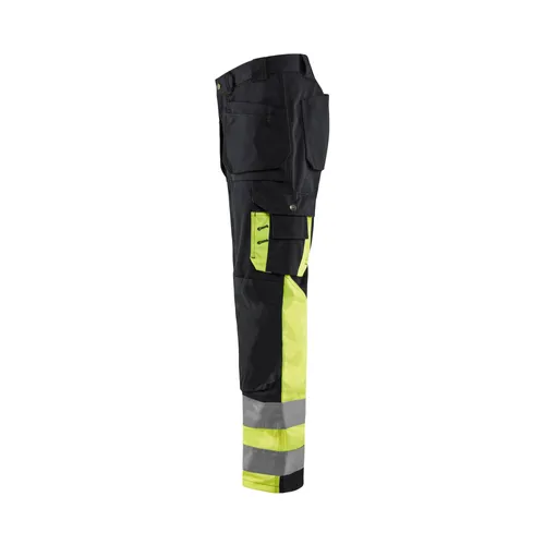 Hantverksbyxa Varsel, Svart/Gul Strl. C52