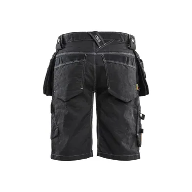 Hantverksshorts med stretch X1900, Svart Strl. C48