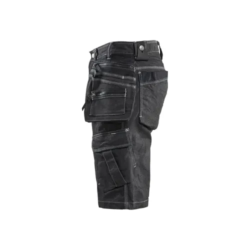 Hantverksshorts med stretch X1900, Svart Strl. C48