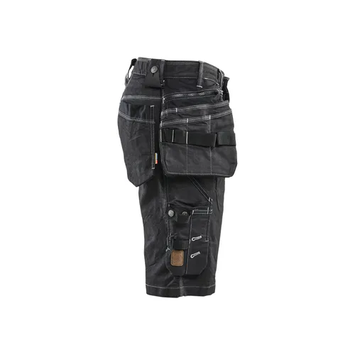 Hantverksshorts med stretch X1900, Svart Strl. C48