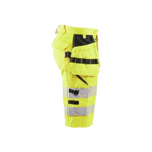 Varselshorts med stretch, Gul Strl. C52