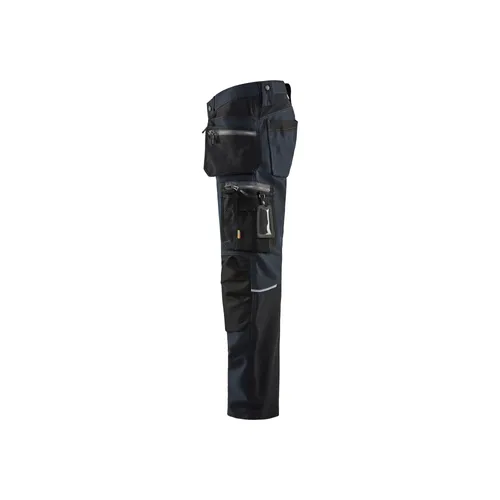 Hantverksbyxa 4-vägsstretch 1599, Marinblå Strl. C48