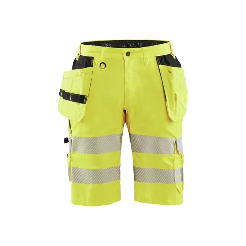 Varselshorts med stretch, Gul Strl. C52
