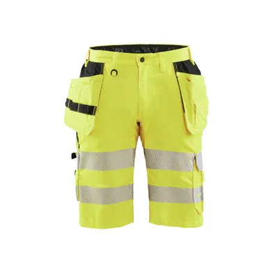 Varselshorts med stretch, Gul Strl. C52
