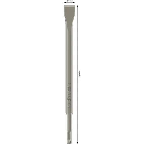 Flatmejsel SDS Plus-4C  20x250 mm