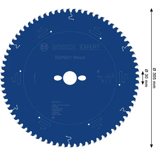 Cirkelsågklinga Expert Trä 305/30 mm, 72T