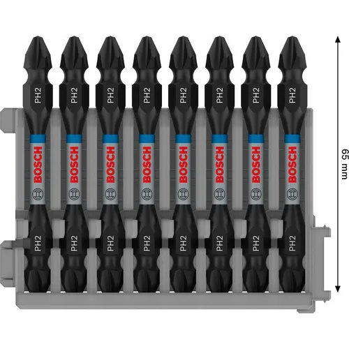 Bits PH Impact Control PH2, 65 mm, 8-pack