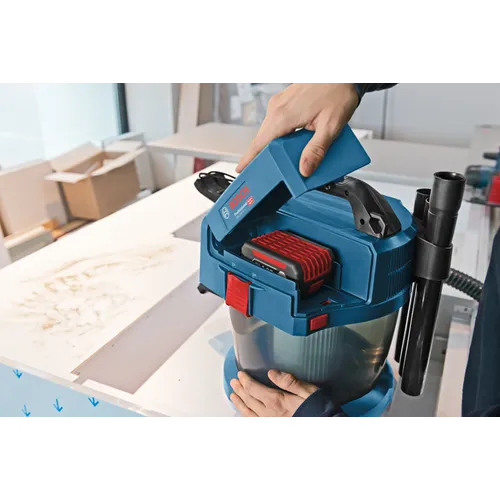 Dammsugare PRO GAS 18 V-10 L SOLO, med tillbehör