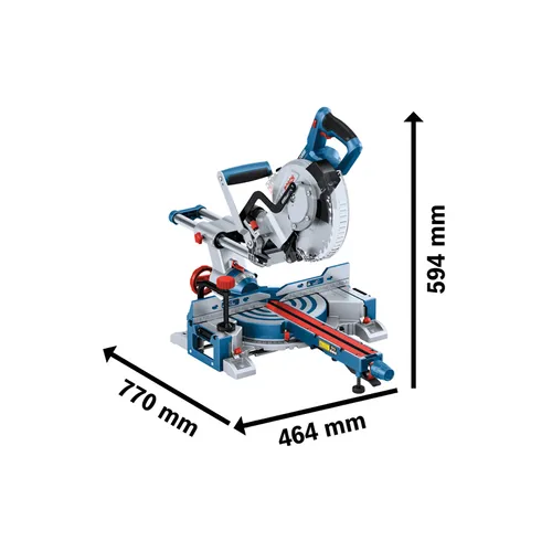 Kap- och geringssåg GCM 18 V 216 D mm, Solo
