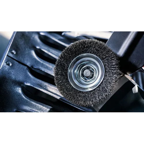 Stålborste konisk M14 Ø 100 mm, Grov