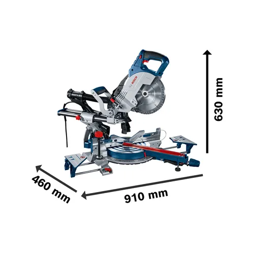 Kap- och geringssåg GCM 8 SJL 216 mm, 1600 W