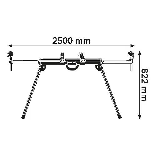 Sågbord GTA 2500 COMPACT