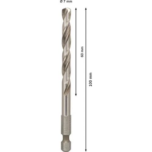Styrborr HSS-G t. hålsåg 104 mm