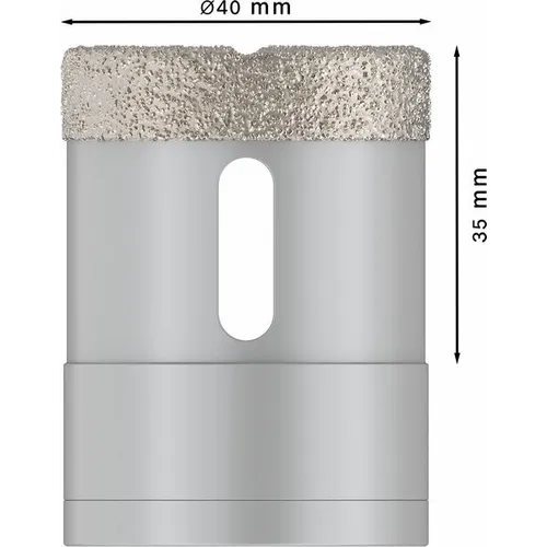 Diamanthålsåg X-LOCK Dry Speed 40 mm