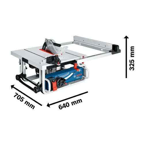 Bordcirkelsåg GTS 10 J 254 mm, 1800 W