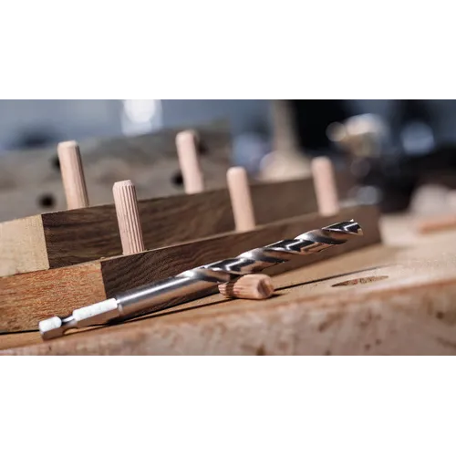 Träborrsats 1/4 5 delar