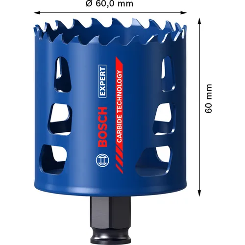 Hålsåg Tough Material Carbide 60 mm