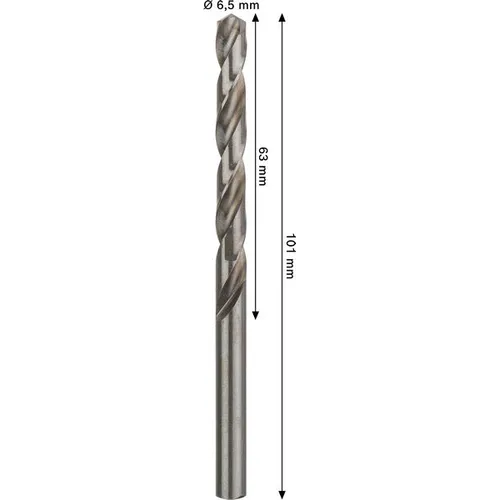 Metallborr PRO HSS-G 6,5x101 mm, 1-pack