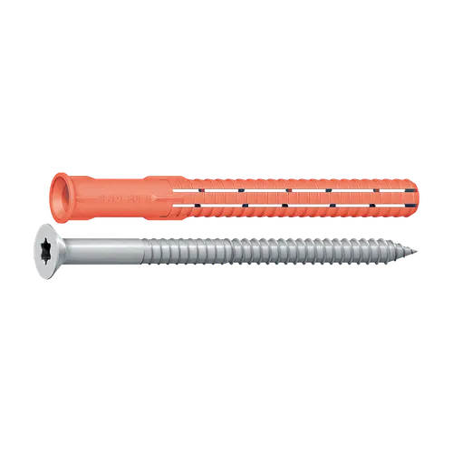 Fasadplugg SDF-S-10 C4 10x120/50 mm, T40, 25 st/frp