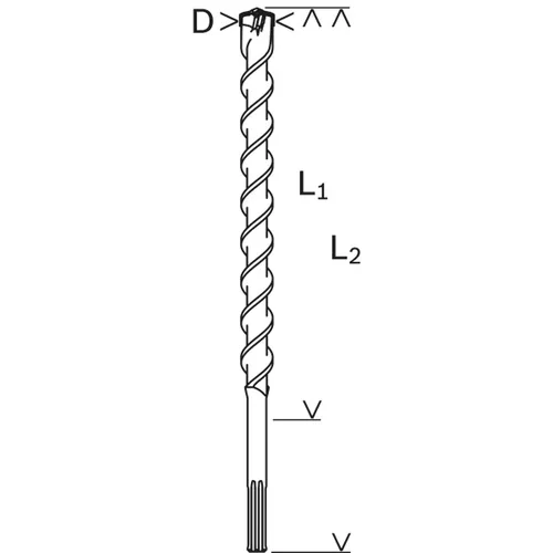 Hammarborr SDS-max-7 30x200/320 mm