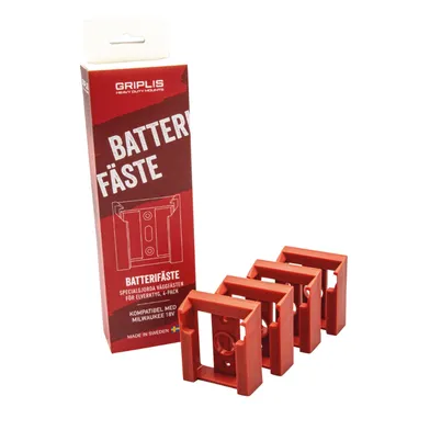 Batterihållare Milwaukee 18 V, 4 st