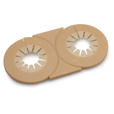 Rörtäckbricka Brun dubbel,  10-22 mm