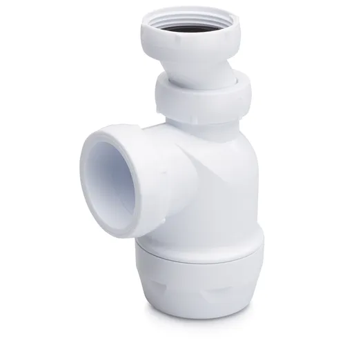 Vattenlås tvättställ Inlopp 1 1/4", sida 40 mm