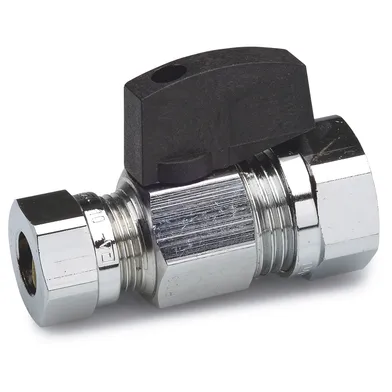 Kulventil med vred 12x10 mm