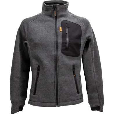 Fleecejacka Perform, Grå Strl. XS