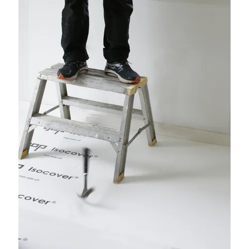 Skyddsplast Isocover 3x1220x2440 mm, Vit