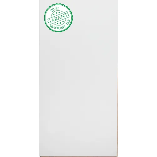 Innertak Huntonit Brilliant 11x620x1220 mm, Vit, 2,76 m²/pkt