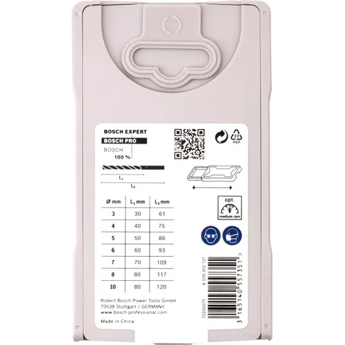 Träspiralborrset Pro 7 delar