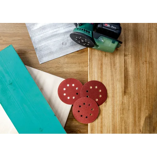 Slippappersats 125 mm Mix 25 delar