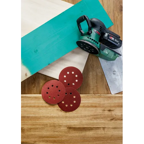 Slippappersats 125 mm Mix 25 delar