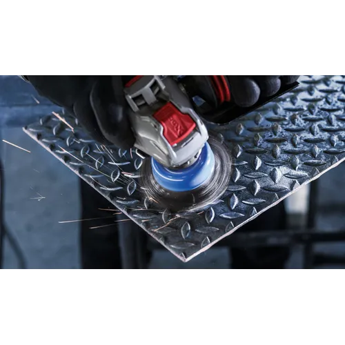 Ståltrådsborst X-LOCK Metall Ø 75 mm, Vågad mässing