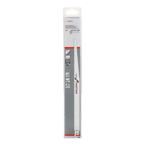 Tigersågblad S 1411 DF Trä/Metall 300 mm, 25-pack