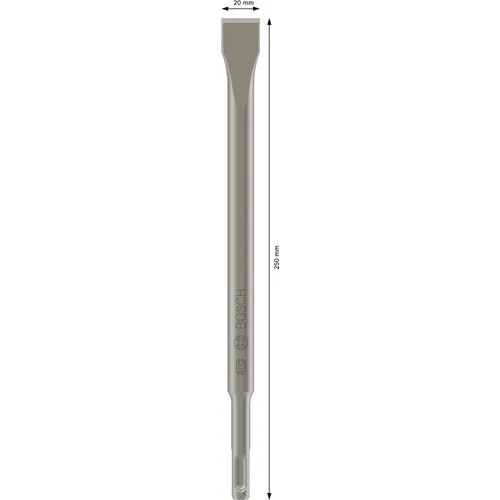 Flatmejsel SDS Plus-4C  20x250 mm