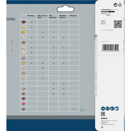 Cirkelsågklinga Standard f. batteridrift, Trä 190/30 mm, 48T