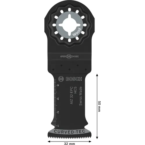 Sågblad Multiverktyg AIZ 32 EPC Trä 32x50 mm, 5-pack