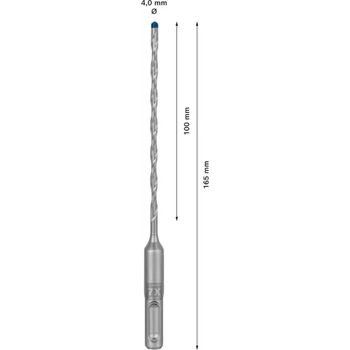 Hammarborr Expert SDS Plus-7X 4x100/165 mm
