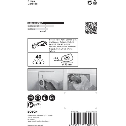 Brukrensare AVZ 70 RT4 HM-RIFF 70 mm