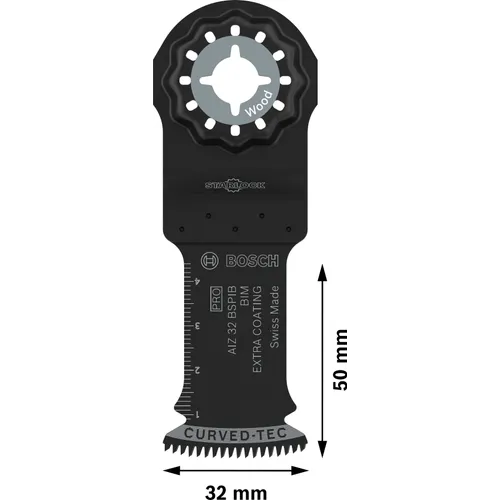 Sågblad Multiverktyg AIZ 32 BSPIB Hårdträ 32x50 mm