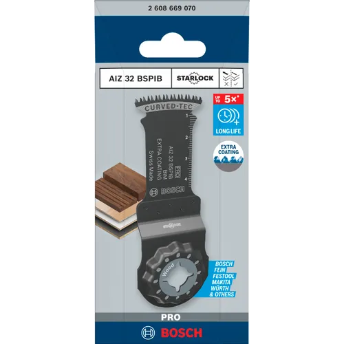 Sågblad Multiverktyg AIZ 32 BSPIB Hårdträ 32x50 mm, 1 st/frp