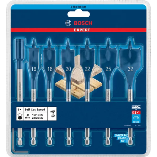 Centrumborrset Expert Self Cut Speed 7 delar, 16-32x152 mm