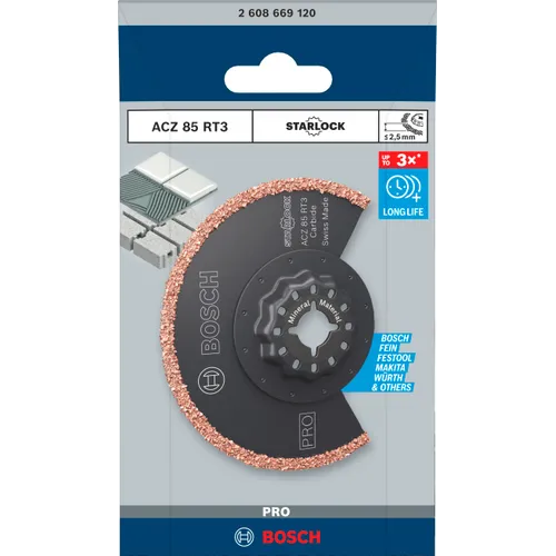 Sågblad Multiverktyg ACZ 85 RT3 HM 85 mm, 1-pack