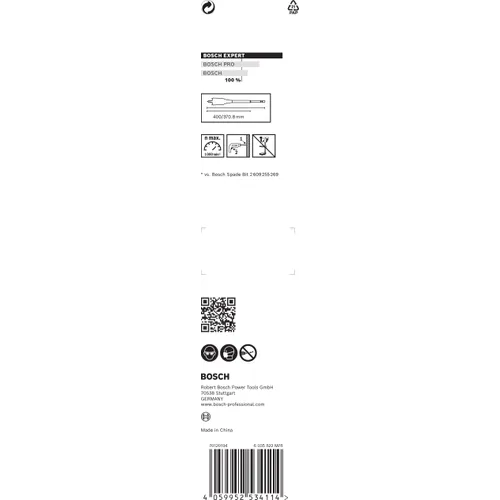 Centrumborr Expert Self Cut Speed 6x400 mm