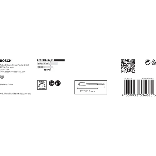 Centrumborrset Expert Self Cut Speed 6 delar, 14-24x152 mm
