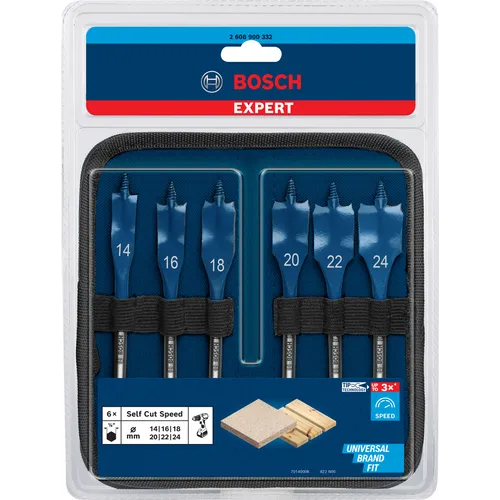 Centrumborrset Expert Self Cut Speed 6 delar, 14-24x152 mm